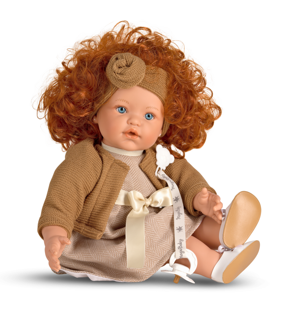 muñeca blandita con sonido magic baby